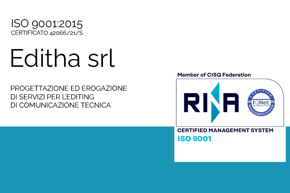 La qualità al centro: ISO 9001